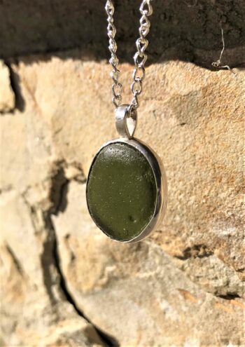 Olive Green Pendant - Image 3