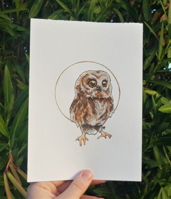 Baby Owl Original