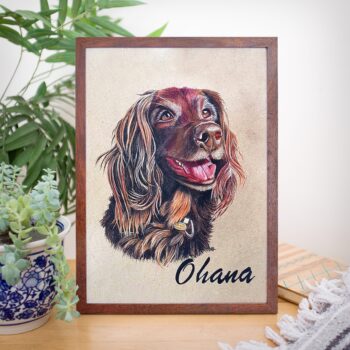 Custom Pet Portrait (Pastel Pencil) - Deposit - Image 2